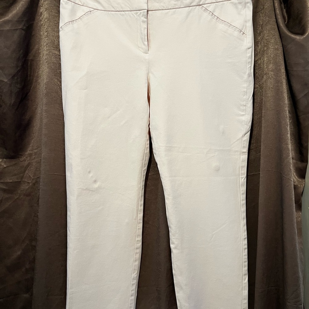 Alfani light pink crop pants